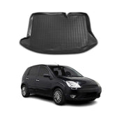 OMAC Bandeja Maletero Alfombrilla para Ford Fiesta 2001-2008 Negro Goma TPE 1Pza
